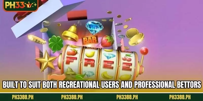 Built to suit both recreational users and professional bettors
