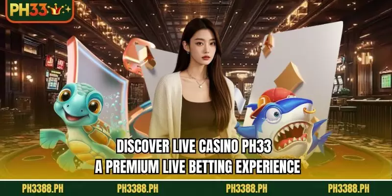 Discover Live Casino PH33 – A premium live betting experience