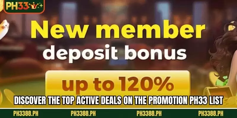 Discover the top active deals on the promotion PH33 list