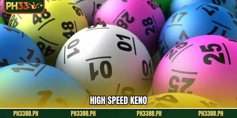 High speed Keno