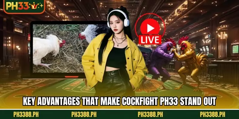 Key advantages that make cockfight PH33 stand out