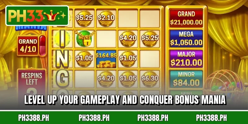 Level up your gameplay and conquer Bonus Mania