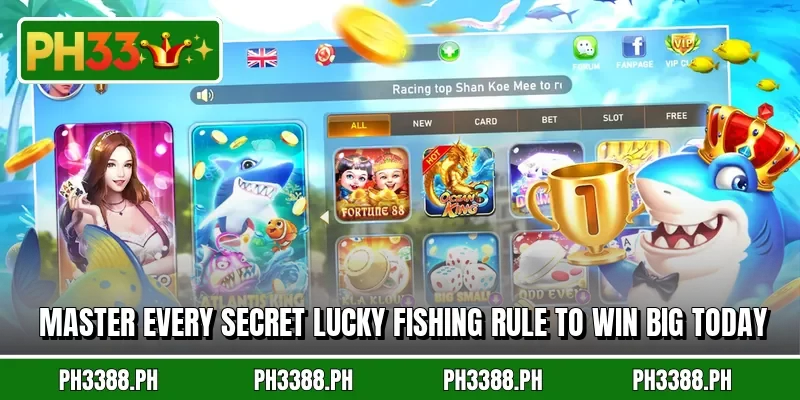 Master every secret Lucky Fishing rule to win big today