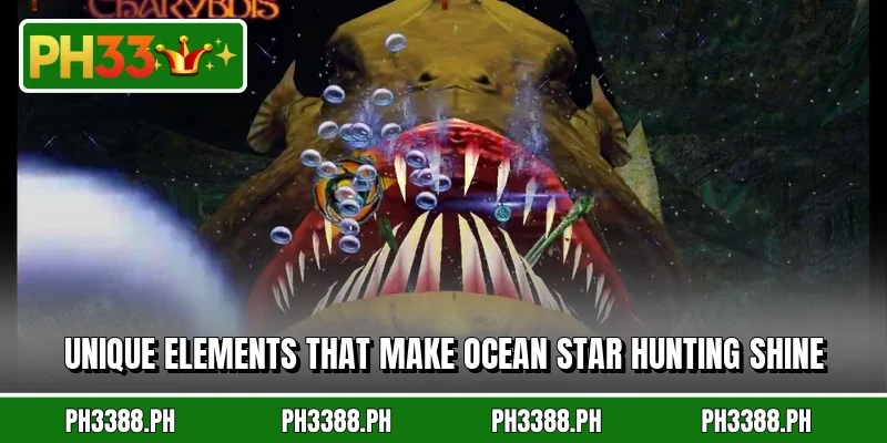 Unique elements that make ocean star hunting shine