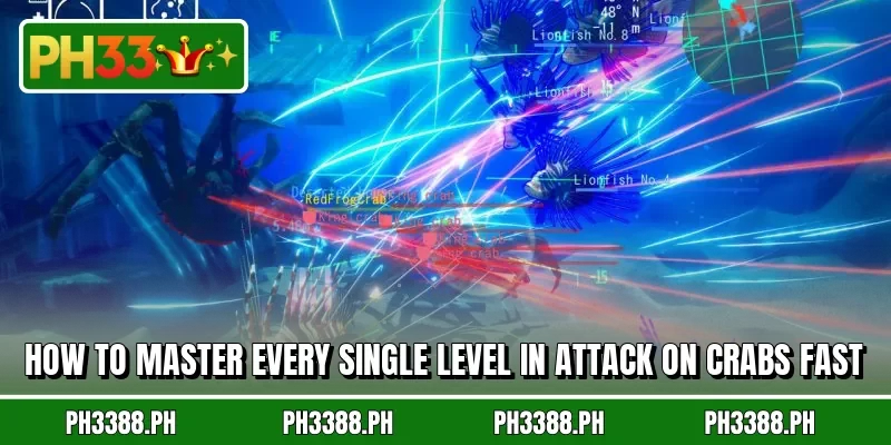 How to master every single level in Attack on Crabs fast